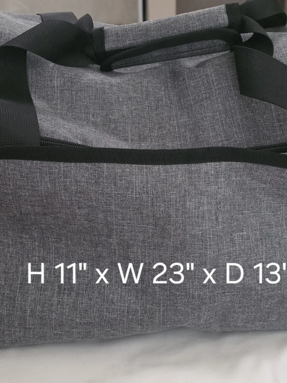 Convertible Carry on Grey Garment Bag